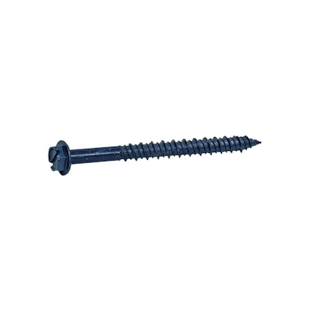 Tinkertools 0.25 x 2.75 in. Hex Drive Washer Head Concrete Screws, Masonry, 1200PK TI2742647